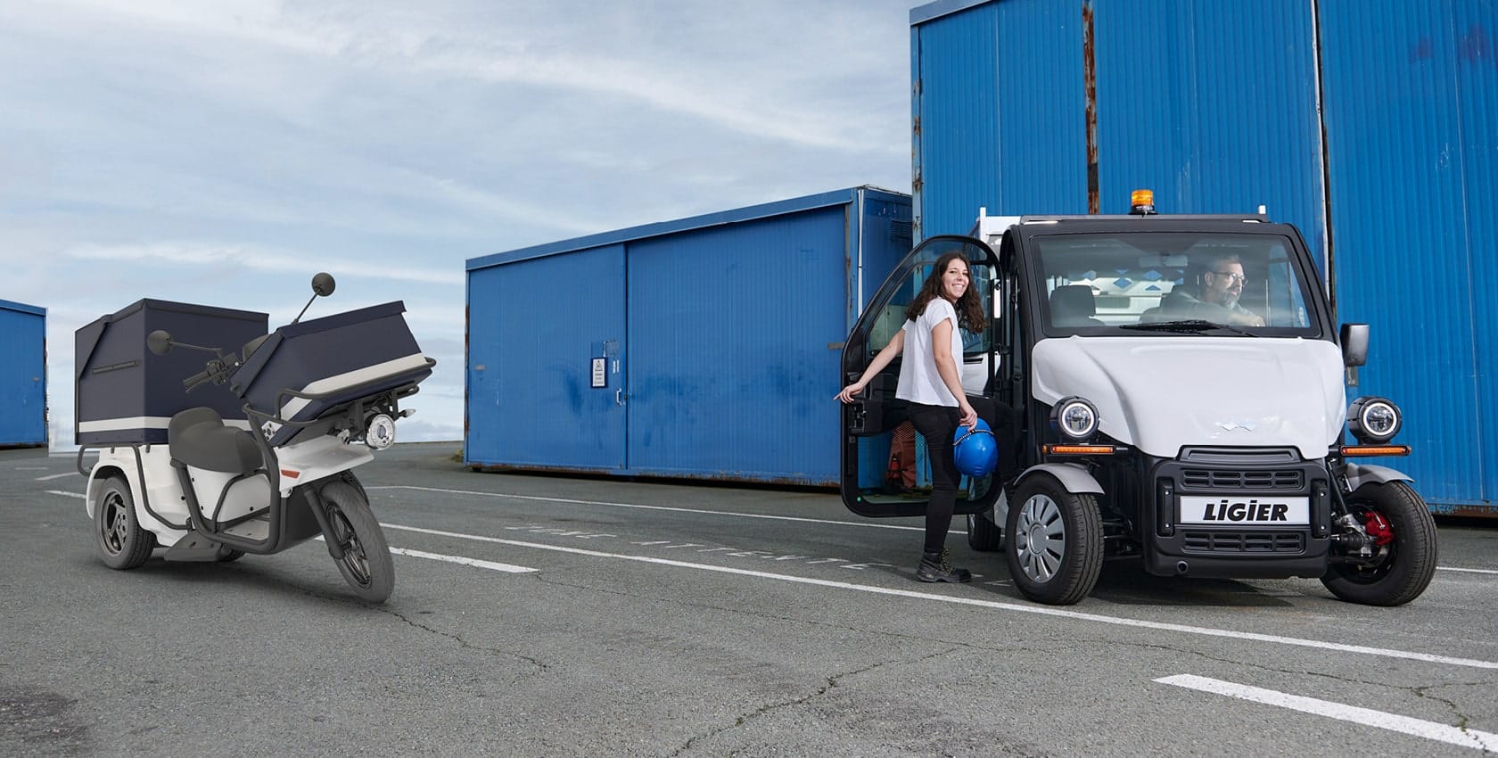 Utilitaires électriques Ligier Professional